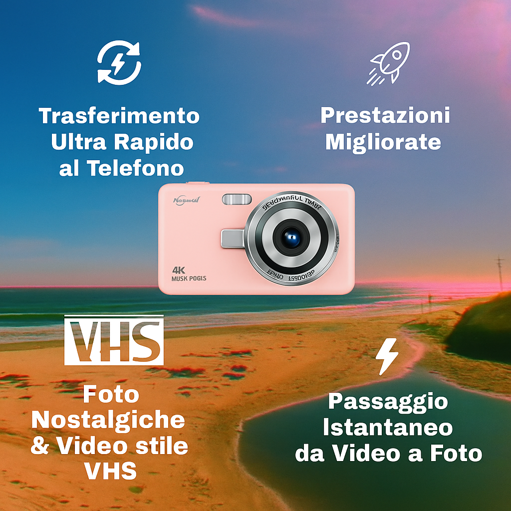 Fotocamera Digitale Retrò.