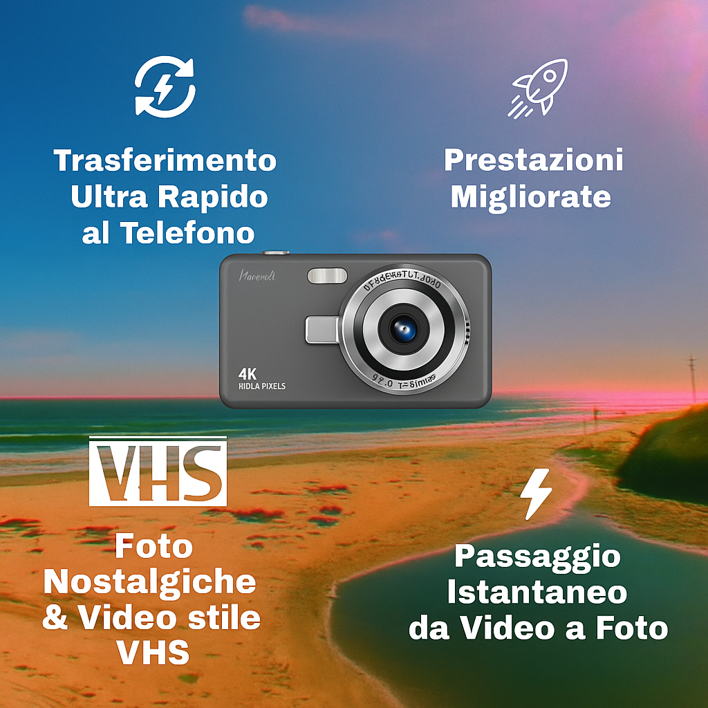 Fotocamera Digitale Retrò.