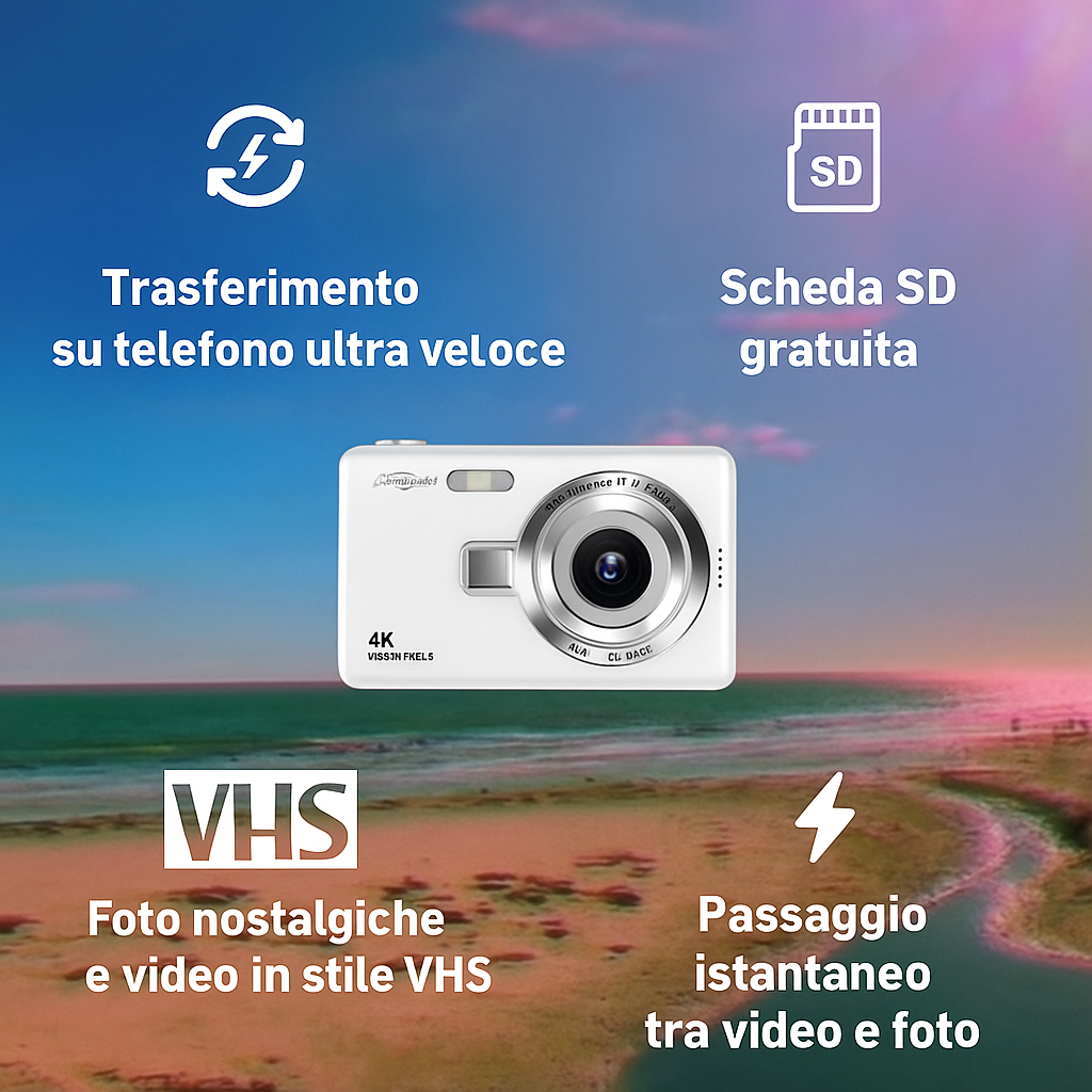 Fotocamera Digitale Retrò.